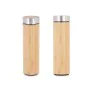 Thermos 500 ml Natural Metal Bamboo (6 Units) by Kinvara, Thermos flasks - Ref: S3629785, Price: 56,94 €, Discount: %