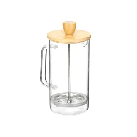 Teapot 600 ml Natural Bamboo Borosilicate Glass by Vivalto, Tea and coffee sets - Ref: S3629787, Price: 6,91 €, Discount: %