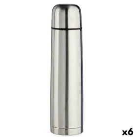 Thermos Argentato 1 L Acciaio inossidabile (6 Unità) di Kinvara, Thermos - Rif: S3629802, Prezzo: 46,45 €, Sconto: %