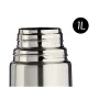 Thermos Silver 1 L Stainless steel (6 Units) by Kinvara, Thermos flasks - Ref: S3629802, Price: 47,38 €, Discount: %