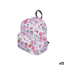 School Bag Rainbow Multicolour 28 x 12 x 22 cm (12 Units) by Pincello, Children's Backpacks - Ref: S3629812, Price: 70,46 €, ...