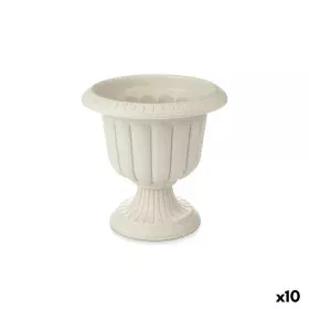 Cache-pot Verre Beige Plastique 35 x 34,7 x 35 cm (10 Unités) de Ibergarden, Cache-pots - Réf : S3629857, Prix : 63,03 €, Rem...