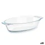 Serving Platter With handles Transparent Borosilicate Glass 700 ml 23,6 x 5,3 x 13 cm (18 Units) by Vivalto, Plates and dishe...