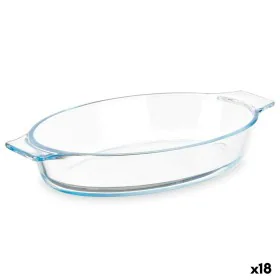 Plat à Gratin Avec des poignées Transparent Verre Borosilicaté 800 ml 27 x 4,5 x 15,8 cm (18 Unités) de Vivalto, Plats et pla...