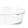 Recipiente de Cozinha Com pegas Transparente Vidro de Borosilicato 1,6 L 23 x 6 x 20 cm (12 Unidades) de Vivalto, Pratos e fo...