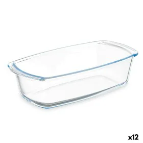 Teglia da Cucina Con manici Trasparente Vetro Borosilicato 1,6 L 27 x 7,2 x 14 cm (12 Unità) di Vivalto, Piatti e teglie - Ri...