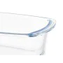 Serving Platter With handles Transparent Borosilicate Glass 1,6 L 27 x 7,2 x 14 cm (12 Units) by Vivalto, Plates and dishes -...