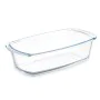 Recipiente de Cozinha Com pegas Transparente Vidro de Borosilicato 1,6 L 27 x 7,2 x 14 cm (12 Unidades) de Vivalto, Pratos e ...