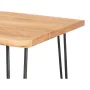 Mesa auxiliar Live Edge 120 x 60 x 46 cm Marrón Negro Madera de acacia de Gift Decor, Mesas - Ref: S3629889, Precio: 126,26 €...