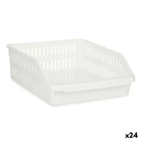 Fridge Organiser White Plastic 26 x 9,3 x 30,5 cm (24 Units) by Kinvara, Food storage - Ref: S3629894, Price: 43,69 €, Discou...