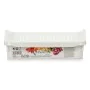 Contenitore per Frigorifero Bianco Plastica 26 x 9,3 x 30,5 cm (24 Unità) di Kinvara, Conservazione di alimenti - Rif: S36298...