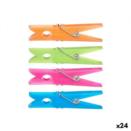 Mollette per Panni Multicolore Plastica 24 Pezzi Set (24 Unità) di BigBuy Home, Mollette - Rif: S3629946, Prezzo: 20,59 €, Sc...