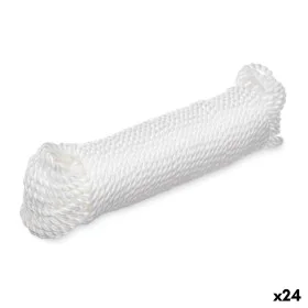 Corda para estendal Branco Plástico 20 m (24 Unidades) de BigBuy Home, Cordas para estendal - Ref: S3629966, Preço: 42,99 €, ...