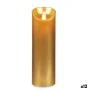 LED Candle Golden 8 x 8 x 25 cm (12 Units) by Acorde, Candle Lights - Ref: S3629970, Price: 61,87 €, Discount: %