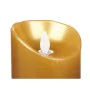 LED Candle Golden 8 x 8 x 25 cm (12 Units) by Acorde, Candle Lights - Ref: S3629970, Price: 61,87 €, Discount: %