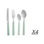 Cutlery Set Green Silver Stainless steel Plastic (6 Units) by Kinvara, Cutlery sets - Ref: S3630009, Price: 33,48 €, Discount: %