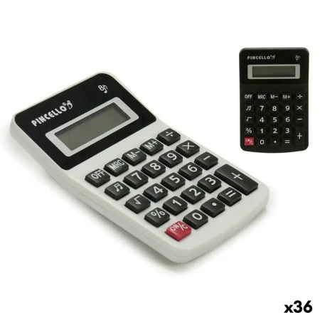 Calculatrice Plastique Solaire Petit (36 Unités) de Pincello, Calculatrices de bureau - Réf : S3630063, Prix : 69,16 €, Remis...