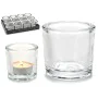 Kerzenschale Durchsichtig Glas 6,5 x 6 x 6,5 cm (12 Stück) von Gift Decor, Kerzenständer und Kerzenhalter - Ref: S3630101, Pr...