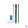 Ensemble de Crayons Taille-crayon Gomme (12 Unités) de Pincello, Matériel de dessin - Réf : S3630110, Prix : 11,62 €, Remise : %