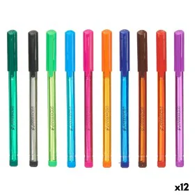 Set de Bolígrafos Multicolor (12 Unidades) de Pincello, Bolígrafos de bola - Ref: S3630113, Precio: 19,36 €, Descuento: %