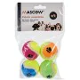 Brinquedo para cães Bola Multicolor Ø 4,5 cm Polietileno Polipropileno ABS (12 Unidades) de Mascow, Bolas - Ref: S3630134, Pr...