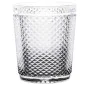 Glass Diamond Transparent Anthracite Glass 300 ml (6 Units) by Vivalto, Tumblers - Ref: S3630140, Price: 10,51 €, Discount: %