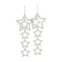 Christmas Decorations Set Stars White 19 x 0,2 x 23 cm (24 Units) by Krist+, Christmas - Ref: S3630191, Price: 39,98 €, Disco...