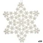 Christmas bauble Star Mother of pearl 31,5 x 32 x 0,1 cm (24 Units) by Krist+, Christmas - Ref: S3630194, Price: 37,49 €, Dis...