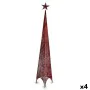 Albero di Natale Torre Rosso Metallo Plastica 39 x 186 x 39 cm (4 Unità) di Krist+, Natale - Rif: S3630212, Prezzo: 65,06 €, ...