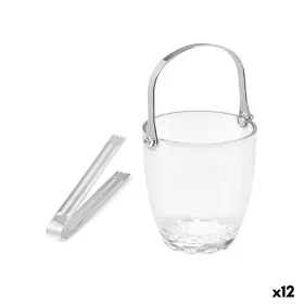 Balde de Gelo Transparente Metal Vidro 800 ml (12 Unidades) de Vivalto, Bandejas para gelo e pinças - Ref: S3630218, Preço: 3...