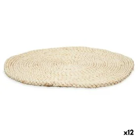 Table Mat Natural Esparto grass 40 x 40 x 2 cm (12 Units) by Kinvara, Place Mats - Ref: S3630245, Price: 33,64 €, Discount: %