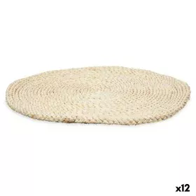 Table Mat Natural Esparto grass 40 x 40 x 2 cm (12 Units) by Kinvara, Place Mats - Ref: S3630245, Price: 33,64 €, Discount: %