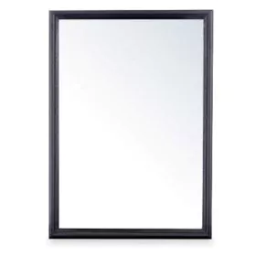 Miroir mural Bois Noir 50 x 70 x 50 cm de Gift Decor, Miroirs muraux - Réf : S3630256, Prix : 26,06 €, Remise : %