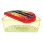 Lunch box Fruits and vegetables Multicolour Plastic 23 x 8 x 13 cm (24 Units) by Leknes, Food storage - Ref: S3630295, Price:...