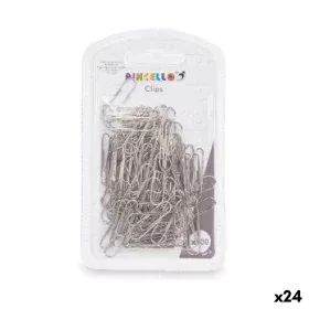 Clips Small Silver Metal (24 Units) by Pincello, Clips, Clamps & Rings - Ref: S3630314, Price: 15,71 €, Discount: %