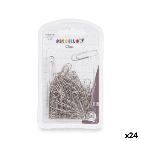 Clips Argentato Medio Metallo (24 Unità) di Pincello, Graffette, molle fermacarte e anelli - Rif: S3630316, Prezzo: 15,71 €, ...