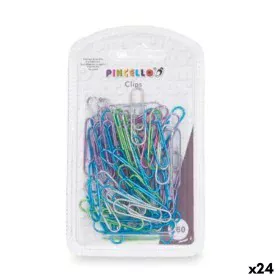 Clips Medium Multicolour Metal (24 Units) by Pincello, Clips, Clamps & Rings - Ref: S3630322, Price: 15,71 €, Discount: %