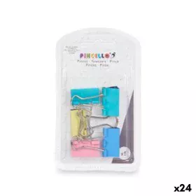 Pinzas Clip Mediano Multicolor Metal (24 Unidades) de Pincello, Clips, pinzas y anillos - Ref: S3630328, Precio: 15,71 €, Des...