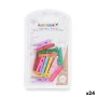 Pinces de serrage Petit Multicouleur Bois (24 Unités) de Pincello, Trombonnes, Pinces & Anneaux - Réf : S3630344, Prix : 14,8...