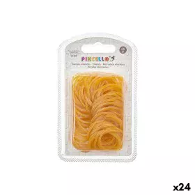 Elastic bands Small Yellow (24 Units) by Pincello, Rubber Bands - Ref: S3630358, Price: 14,87 €, Discount: %