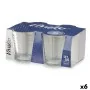 Set of glasses Stripes Transparent Glass 360 ml (6 Units) by Vivalto, Tumblers - Ref: S3630365, Price: 16,40 €, Discount: %