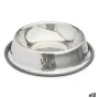 Dog Feeder Silver Grey Rubber Metal 26 x 7 x 26 cm (12 Units) by Mascow, Bowls - Ref: S3630392, Price: 28,01 €, Discount: %