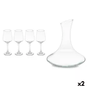 Jug and glasses set 420 ml 1,8 L (2 Units) by Vivalto, Drinkware Sets - Ref: S3630430, Price: 34,34 €, Discount: %