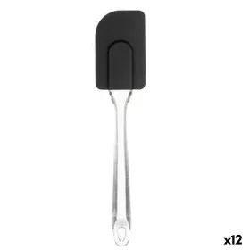 Spatula Black Transparent Silicone Plastic 5 x 23,5 x 2 cm (12 Units) by Kinvara, Spatulas - Ref: S3630438, Price: 14,93 €, D...