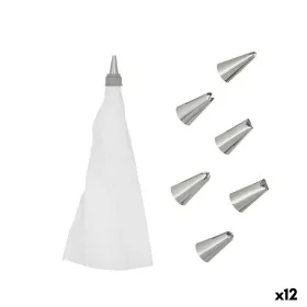 Poche à douille pour pâtisserie Blanc (12 Unités) de Kinvara, Ustensiles de décoration - Réf : S3630444, Prix : 19,72 €, Remi...