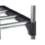 Shoe Rack 4 Shelves 76 x 26 x 58 cm Silver Black Metal (6 Units) by Kipit, Wardrobe storage accessories - Ref: S3630446, Pric...