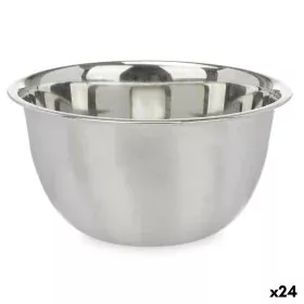 Mixing Bowl Silver Stainless steel 3,6 L 24 x 12,5 x 24 cm (24 Units) by Kinvara, Bowls and large cups - Ref: S3630466, Price...