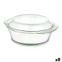 Caçarola com Tampa Transparente Vidro de Borosilicato 2 L (8 Unidades) de Vivalto, Caçarolas - Ref: S3630512, Preço: 50,43 €,...