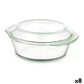 Casserole avec Couvercle Transparent Verre Borosilicaté 2 L (8 Unités) de Vivalto, Cocottes - Réf : S3630512, Prix : 50,43 €,...