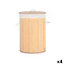 Laundry basket Natural Metal Bamboo MDF Wood 48 L 37 x 50 x 37 cm (4 Units) by Kipit, Laundry Baskets - Ref: S3630518, Price:...